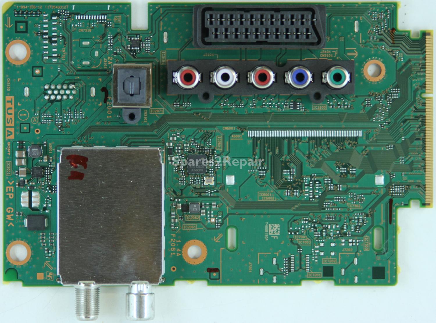 Sony KDL-32W705C - Sub AV - Y400B190A - 1-894-336-12 - 173543312