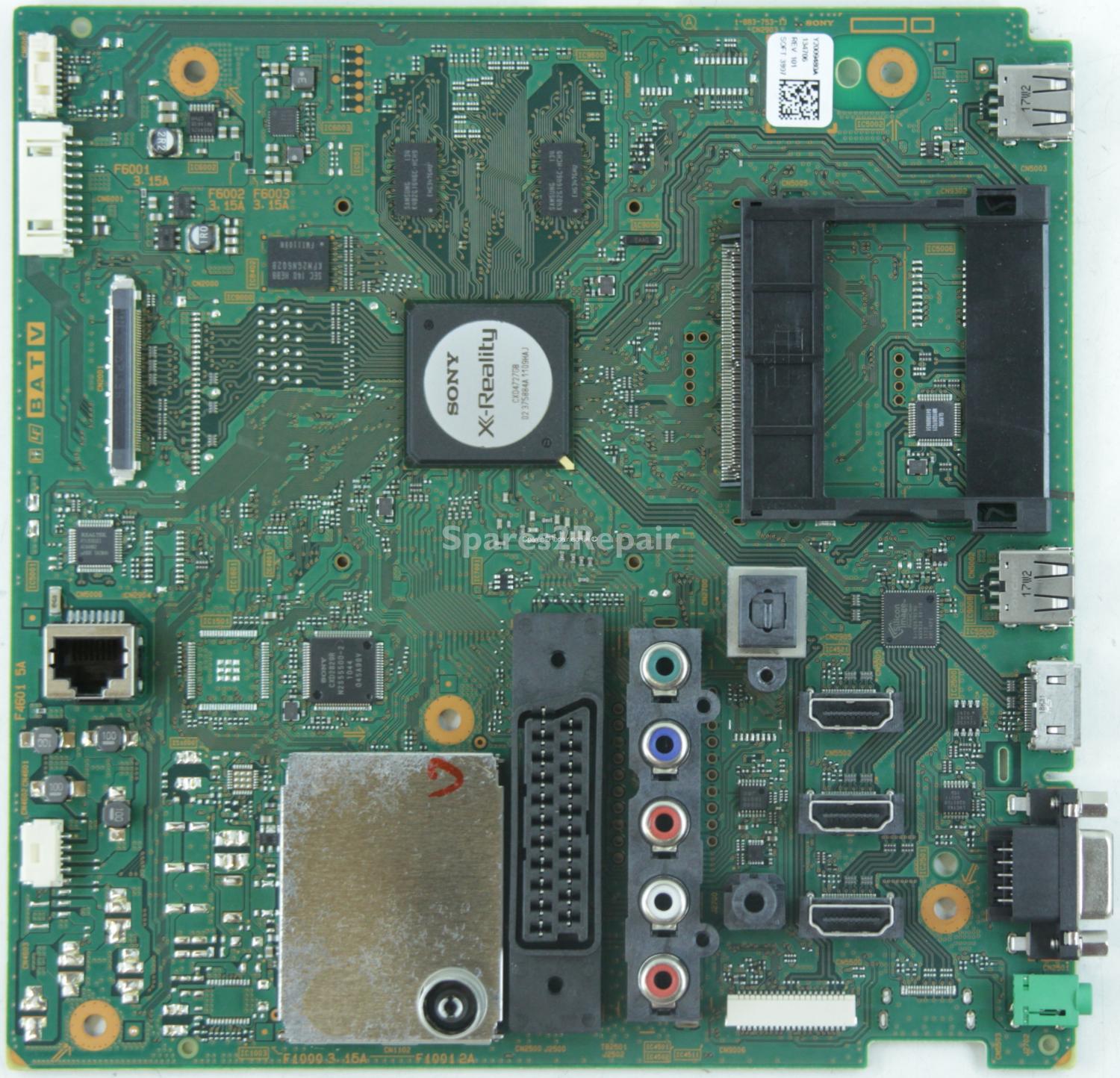 Sony KDL-32EX724 - Main AV - Y2009480A - REV:101 - 1-883-753-13