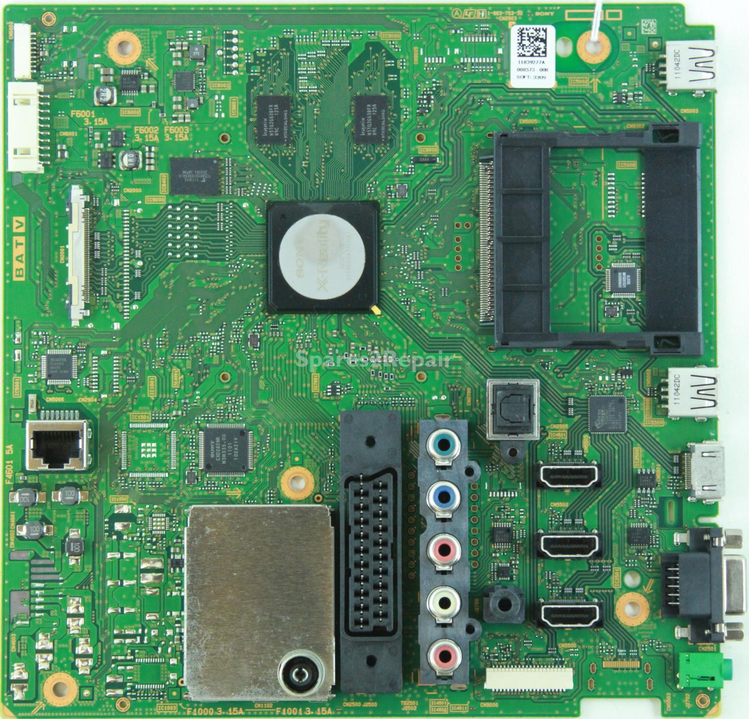 Sony KDL-37EX524 - Main AV - I1839277A - 1-883-753-32