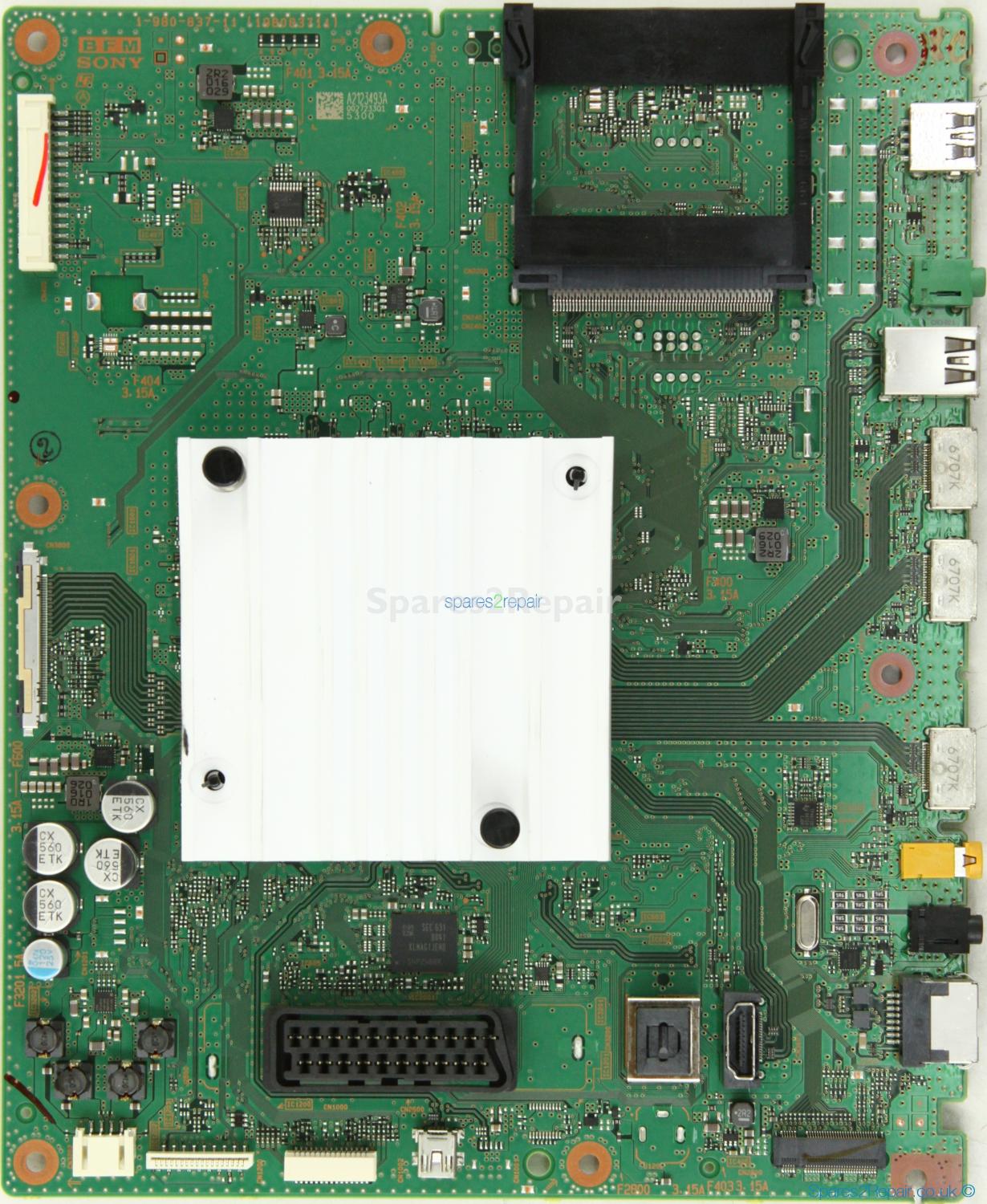 Sony KD-65XD7505 - Main AV - A2123493A - 1-980-837-11 - 198083711