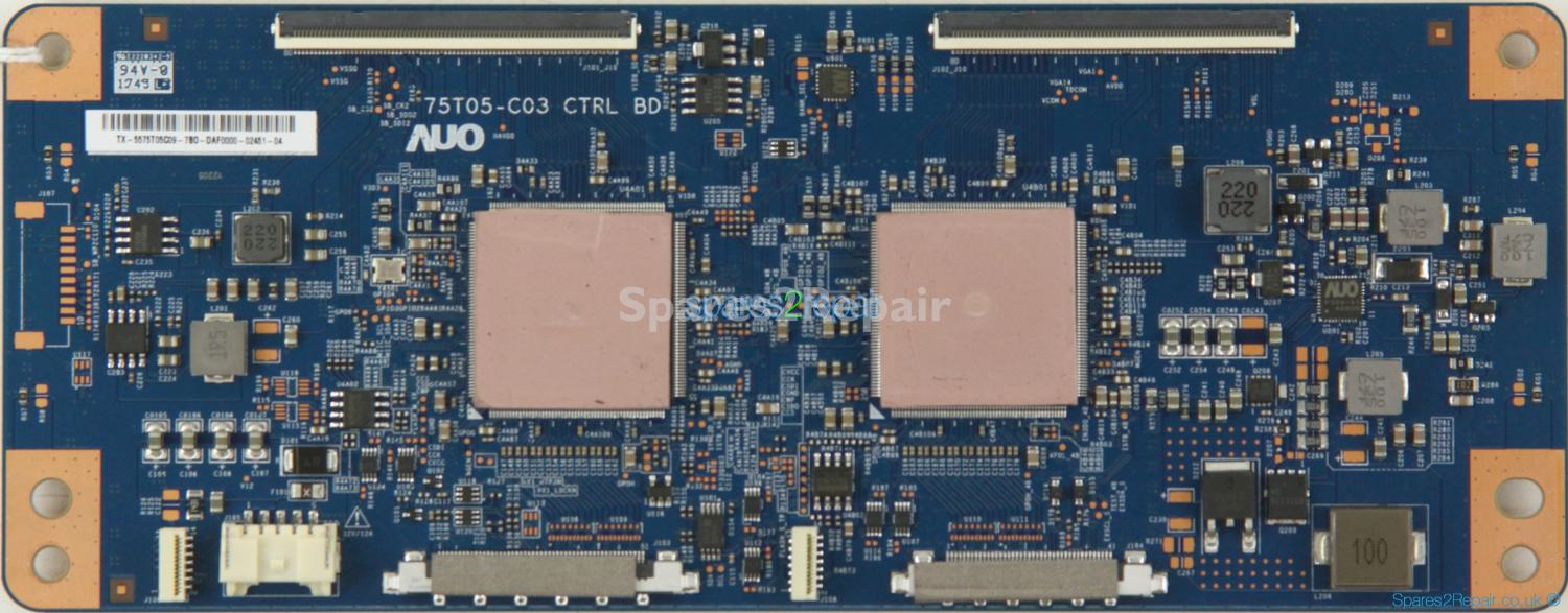 Sony KD-75XF9005 - T-Con - 55.75T05.C09 - 75T05-C03 CTRL BD