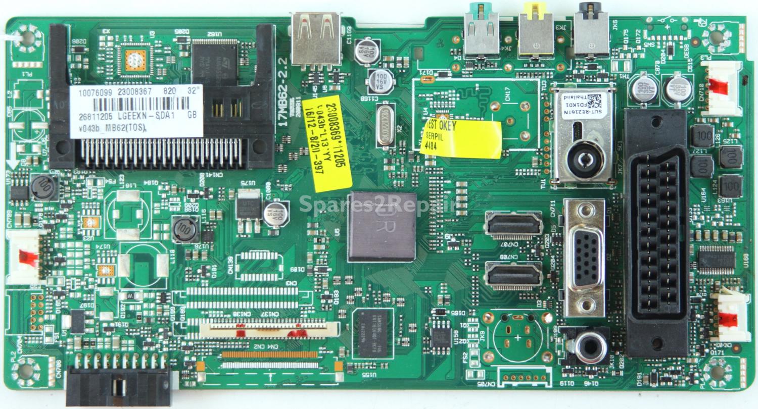 Toshiba 32BL505B - Main AV - 23008367 - 17MB62-2.2 - 200911