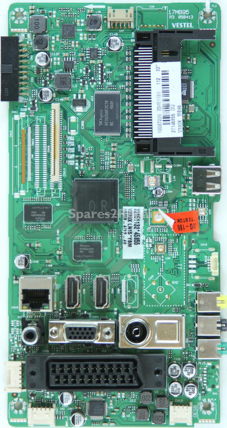 Toshiba 32D3453DB - Main AV - 23151131 - 17MB95 - R3 - 050413