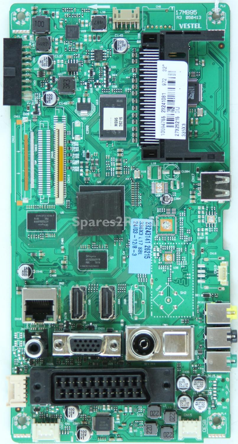 Toshiba 32D3453DB - Main AV - 23241081 - 17MB95 R3 - 050413