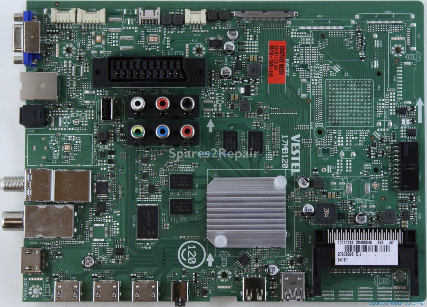 Toshiba 49U7763DB - Main AV - 23438049 - 17MB120