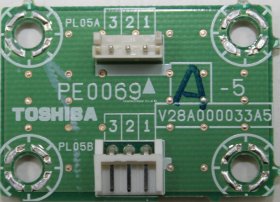 Toshiba 47WLT66PB - Connector - PE0069 A-5 - V28A000033A5